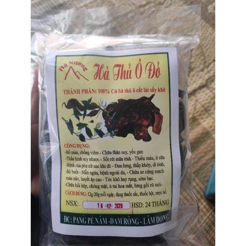Hà Thủ Ô Đỏ 🍀1kg🍀