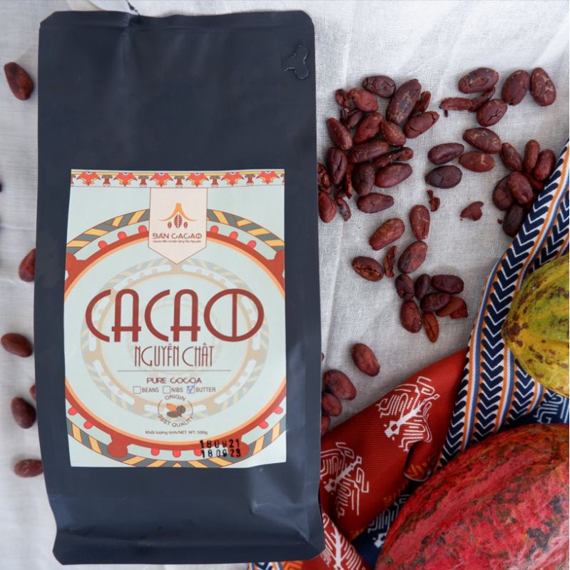 Bơ cacao 250g/ Raw Cocoa butter 250g
