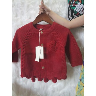 Áo len hoa hồng quảng châu cao cấp 083