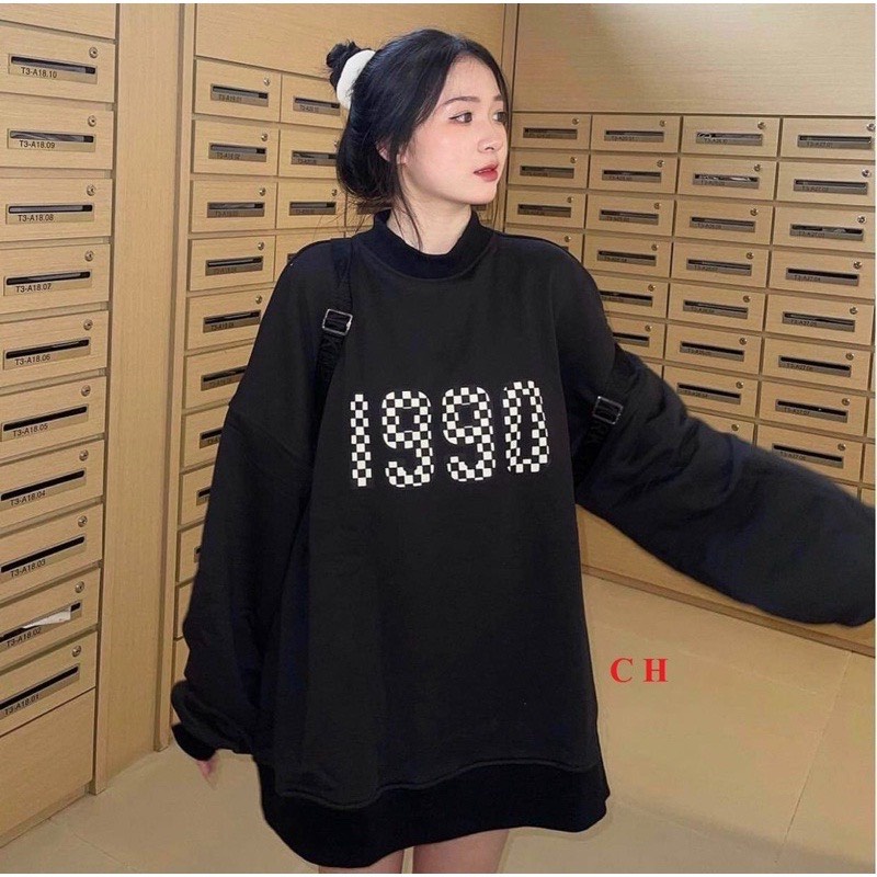 Áo sweater nữ ulzzang 🌸Áo hoodie nỉ dài tay nam nữ form rộng trơn basic 1990🌸 Freeship 🌸 Sale | BigBuy360 - bigbuy360.vn