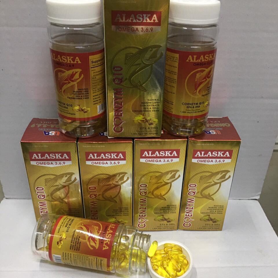 (Nhà thuốc 24h/7) ALASKA OMEGA 369 tăng cường thị lực cho mắt