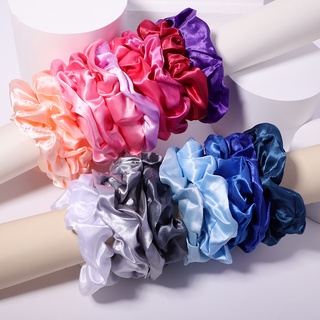 Dây buộc tóc KIDSBOWS vải lụa co giãn nhiều màu lựa chọn cho nữ