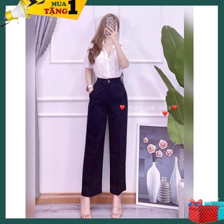 Quần tây ống suông dài gài nút dễ phối đồ 💋20002910💋