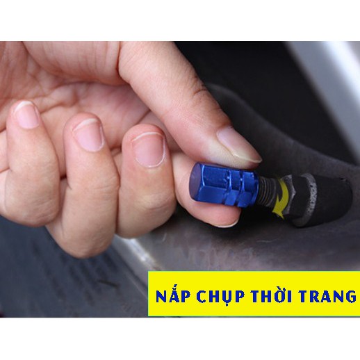 Nắp Chụp Van Lốp Xe Ô Tô, xe Máy