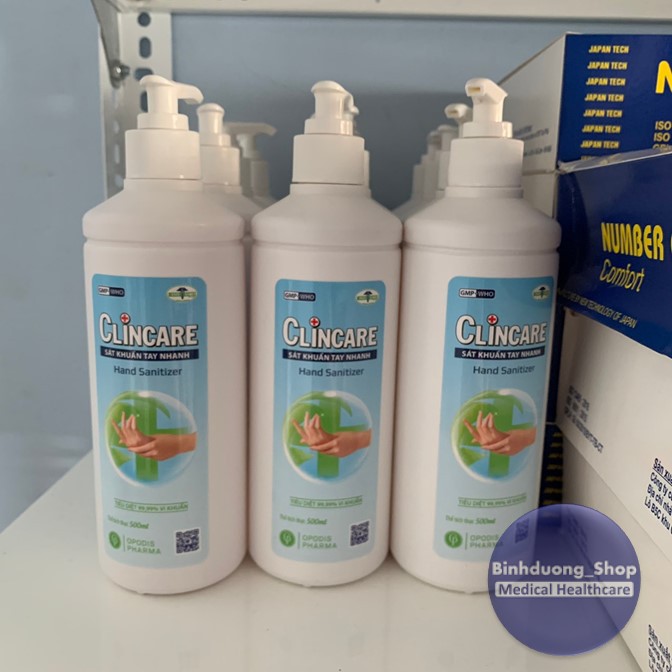 Nước rửa tay khô sát khuẩn tay nhanh Clincare 500ml | BigBuy360 - bigbuy360.vn