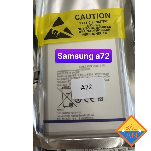 pin Samsung Galaxy A72, Galaxy A42 EB-BA426ABY- xin chính hãng bảo hành đổi 3 tháng