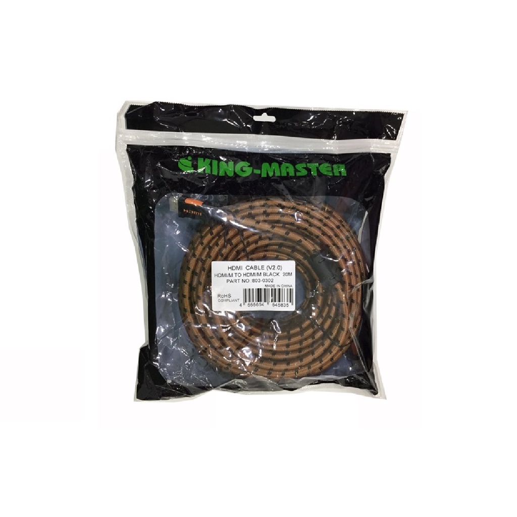 CÁP HDMI 2.0 - 20M KINGMASTER (803-0302)