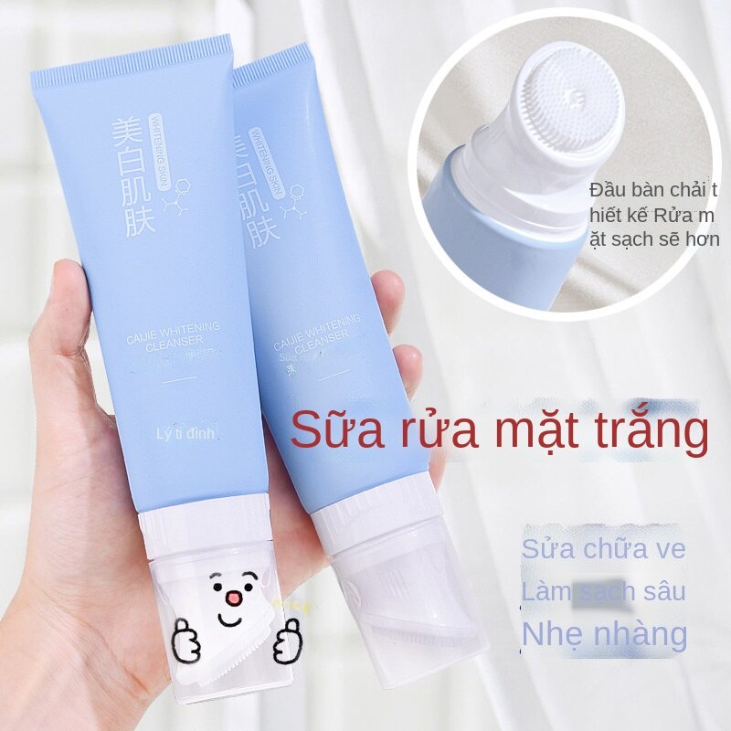 Sữa Rửa Mặt Sữa Rửa Mặt Nữ Sữa Rửa Mặt Sữa Rửa Mặt Jiemei White Sữa Rửa Mặt Axit Amin Đầu Cọ Rửa Mặt Mousse Làm Sạch Sâu Cho Nữ Sữa Rửa Mặt Axit Amin Sữa Rửa Mặt Sữa Rửa Mặt Bằng Axit Amin #免運
