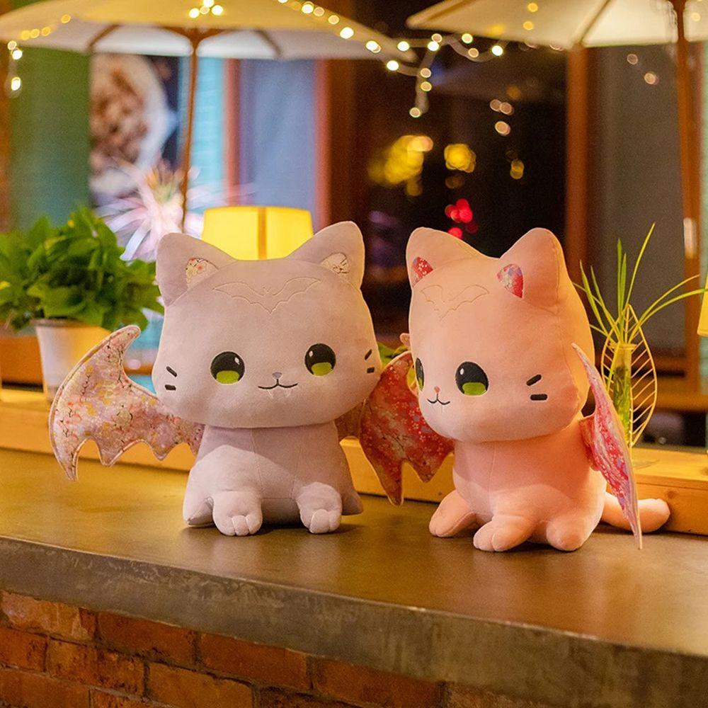 Đồ Chơi Nhồi Bông Mềm Mại Hình Mèo Đeo Kimono Nhật Bản REBUY1