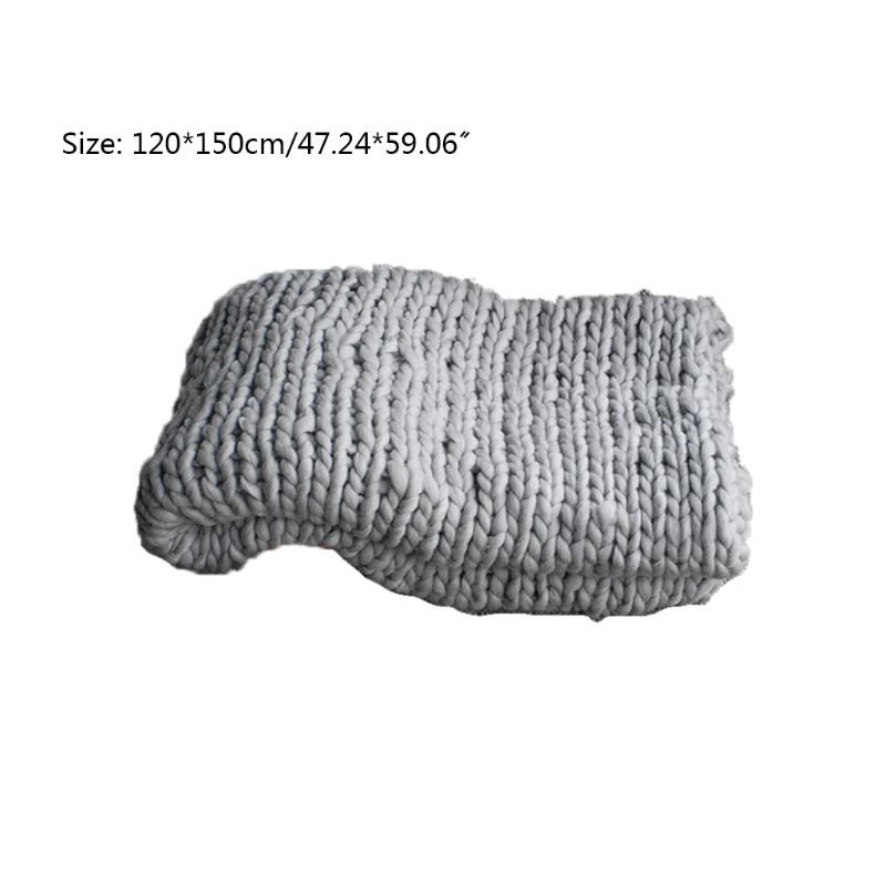 Chăn len đan tay dành cho ghế sofa