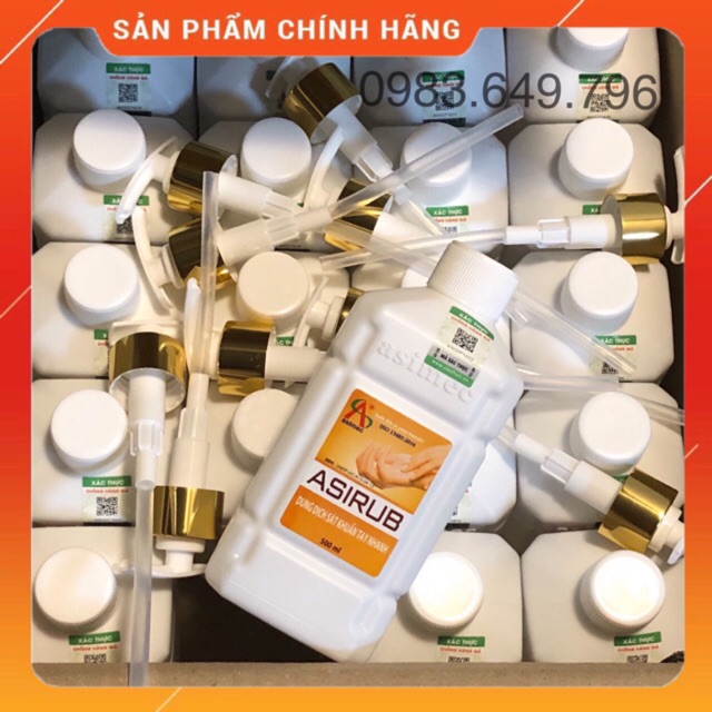 [ASIRUB] nước rửa tay khô sát khuẩn rẻ nhất VBB