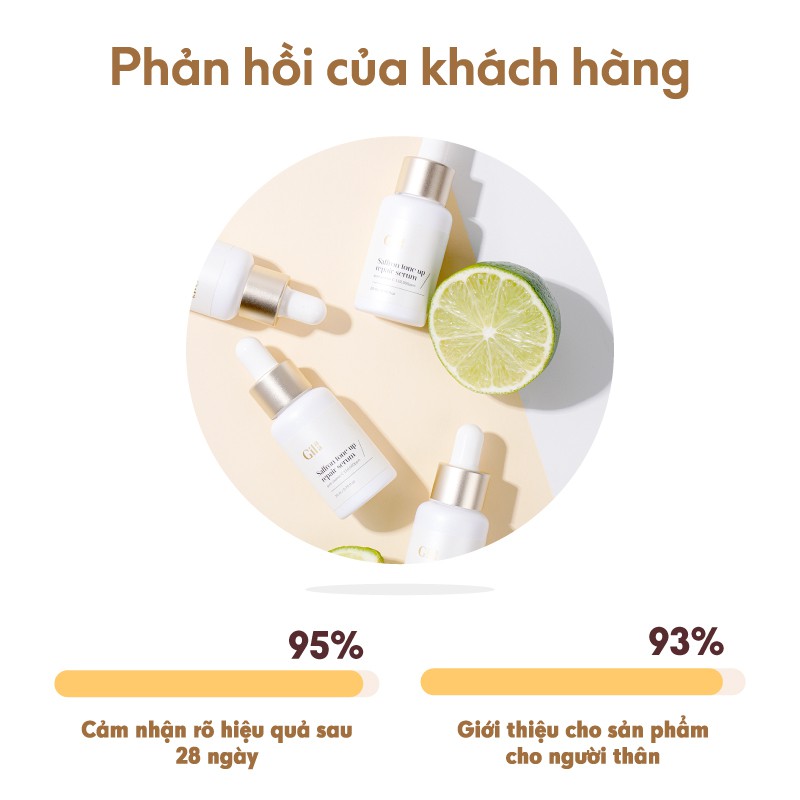 Tinh chất dưỡng trắng Gilaa Saffron Tone up Repair Serum - 20ml | BigBuy360 - bigbuy360.vn