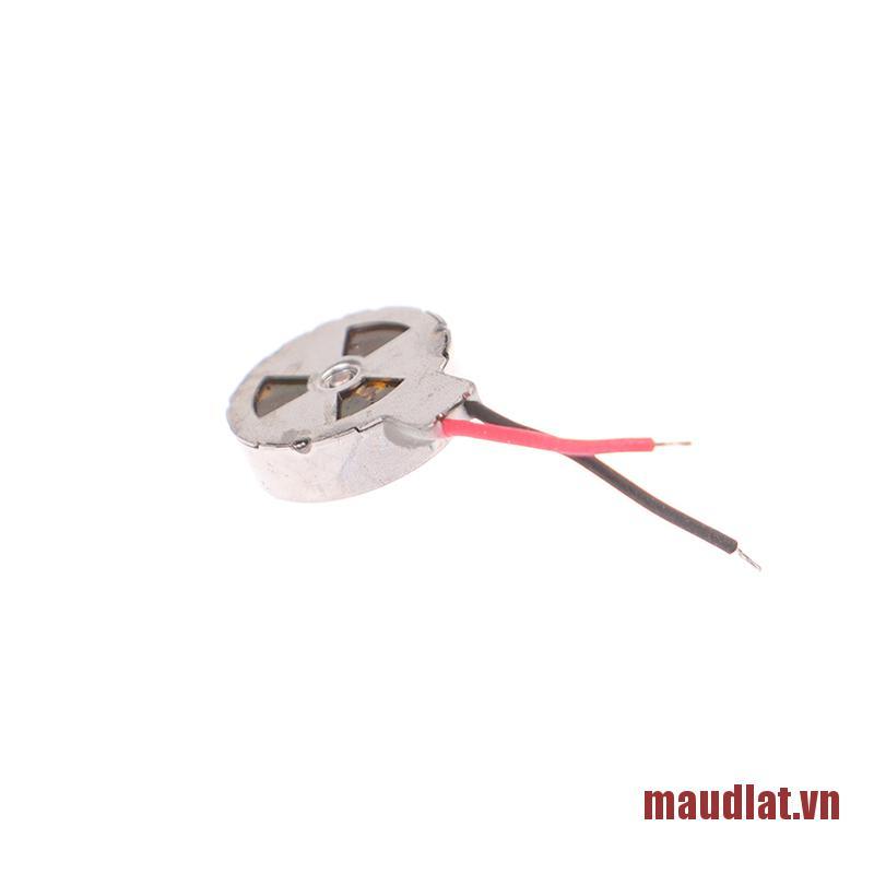 Maudlat 3PCS Micro 8*2.55mm Button-type Vibration Motor DC 2V-6V 3.7V Brushless Mo