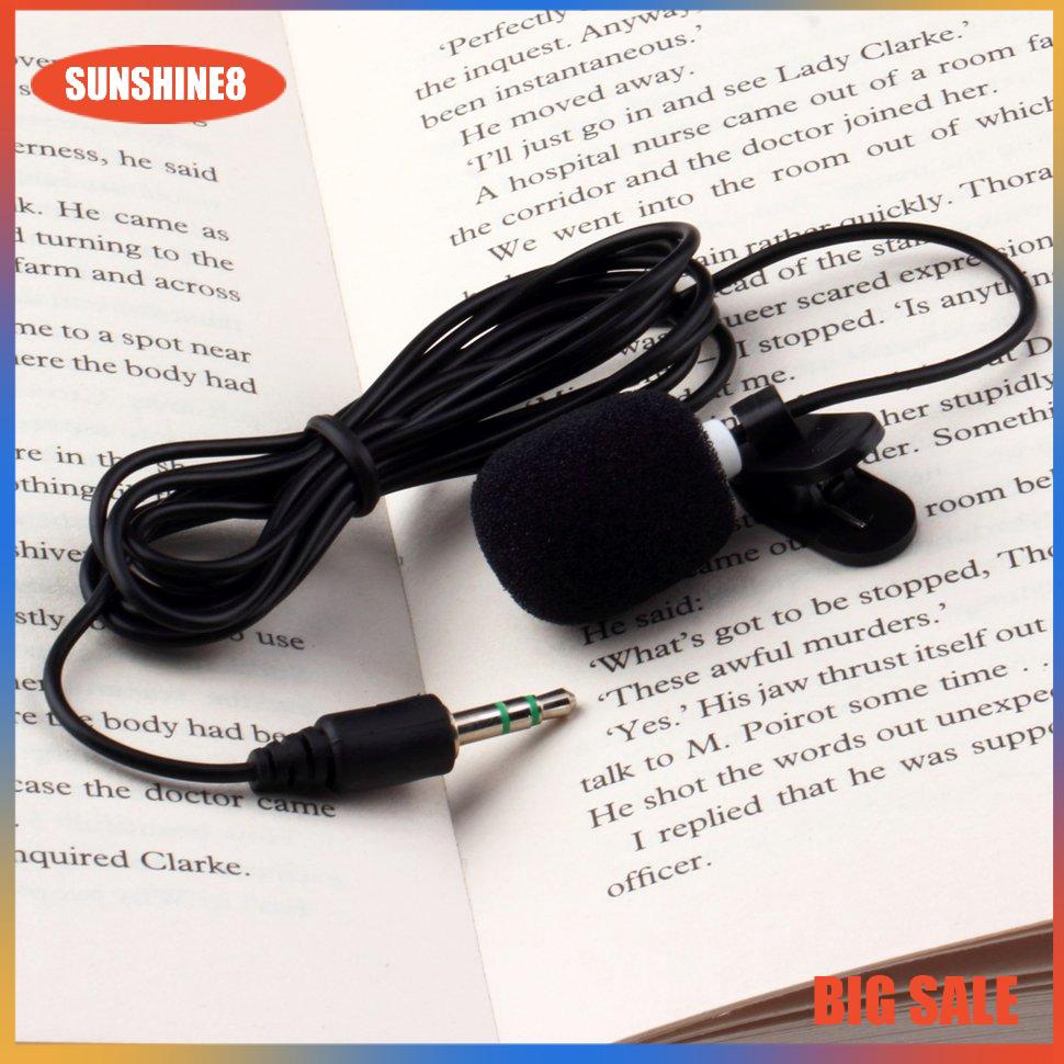 Micro mini có kẹp gắn ve áo giắc cắm 3.5mm