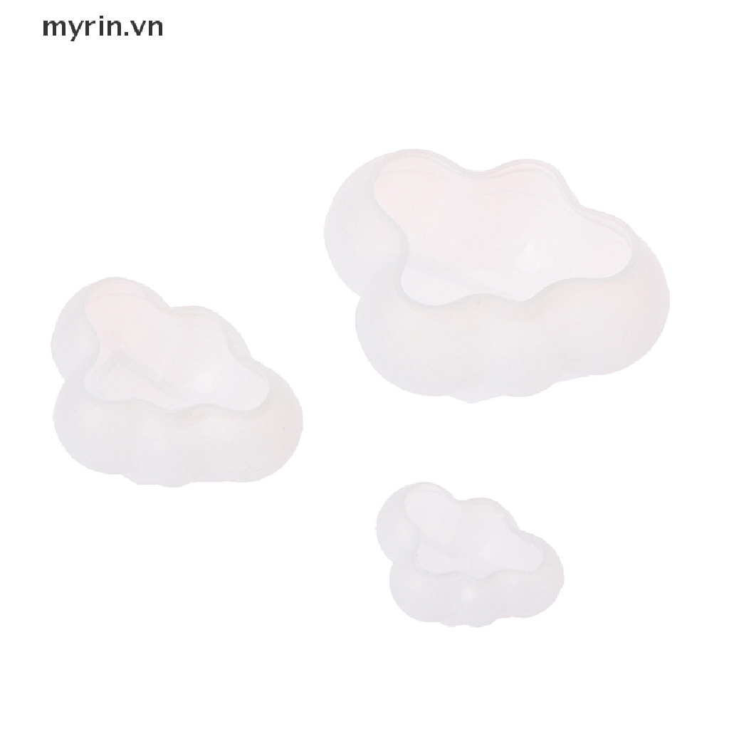 Khuôn Silicone Làm Bánh Tạo Hình Đám Mây 3D Độc Đáo Tiện Dụng