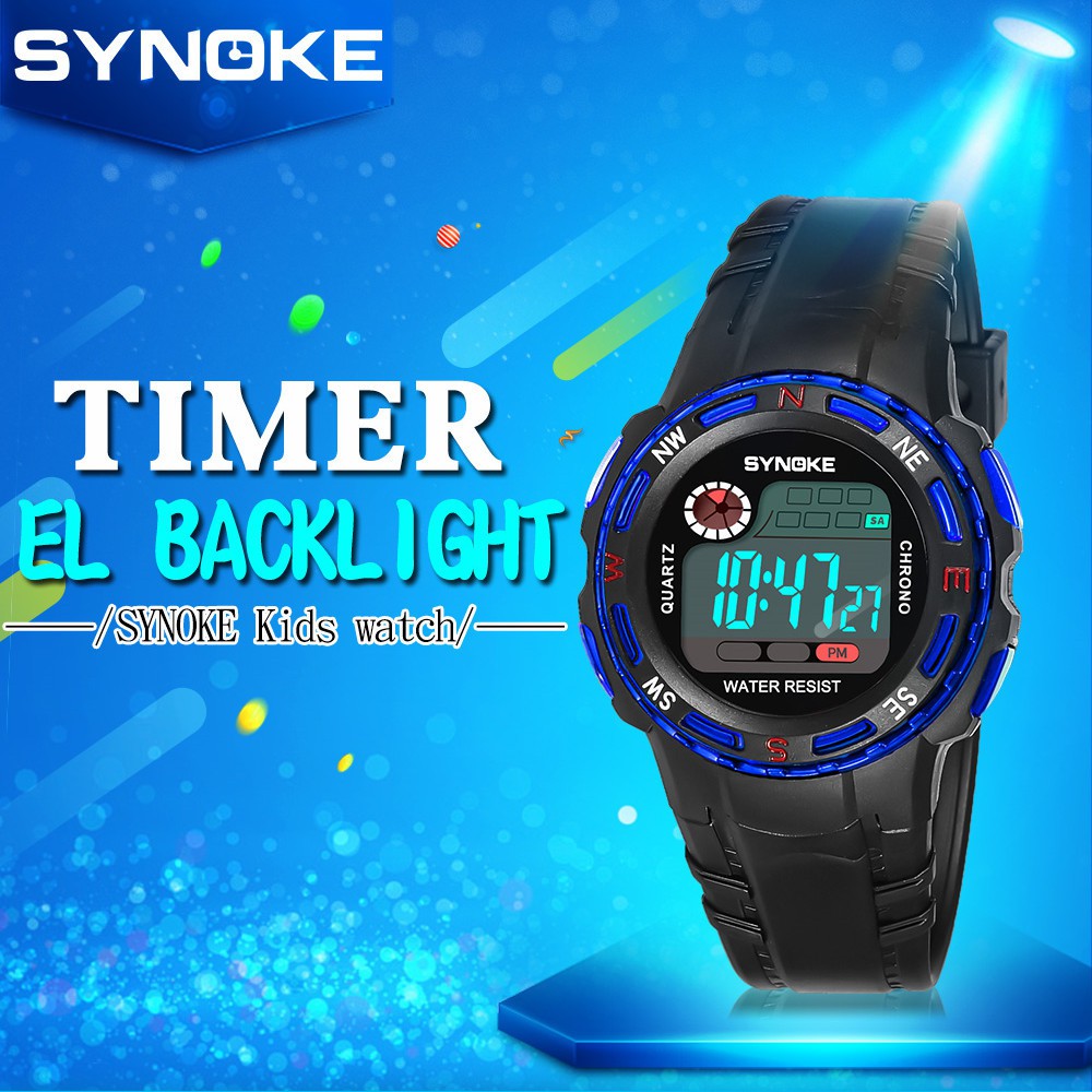 [Mã FAMAYFA2 giảm 10K đơn 50K] Đồng hồ trẻ em thể thao Synoke 99539 | BigBuy360 - bigbuy360.vn