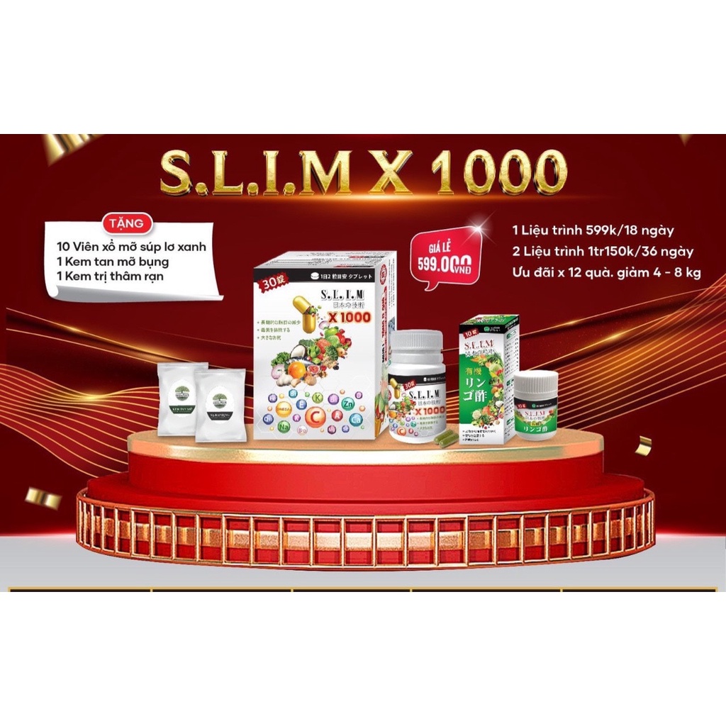Giảm Cân Slim x1000