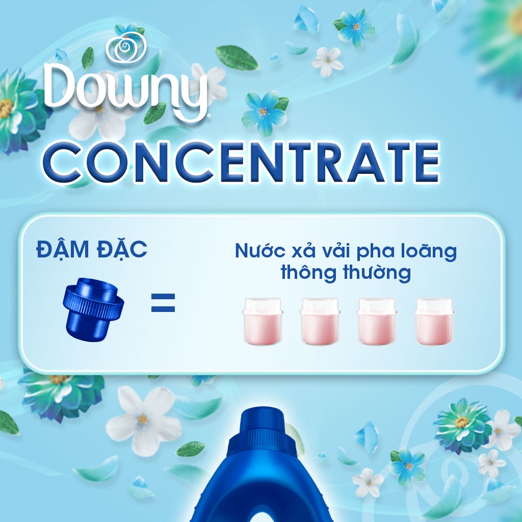 Combo 2 Nước Xả Vải DOWNY Làn Gió Mát 3.5L/ Hương Nắng Mai 3.5L/ Kháng Khuẩn Dịu Nhẹ 3.5L