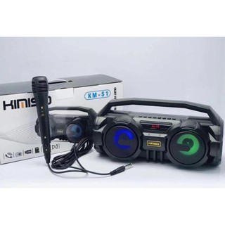 Loa karoke bluetooth Kimiso KM-S1 - (S2 - S3 -  Tặng 1 mic dây)