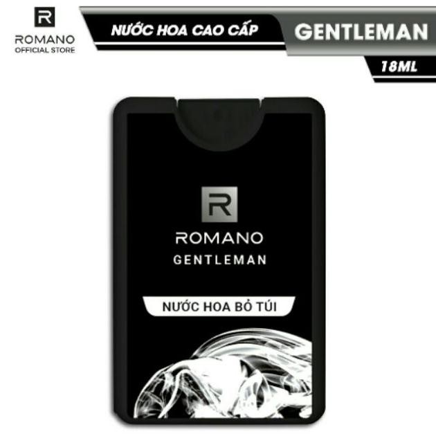 Nước hoa Romano bỏ túi Gentlement 18ml