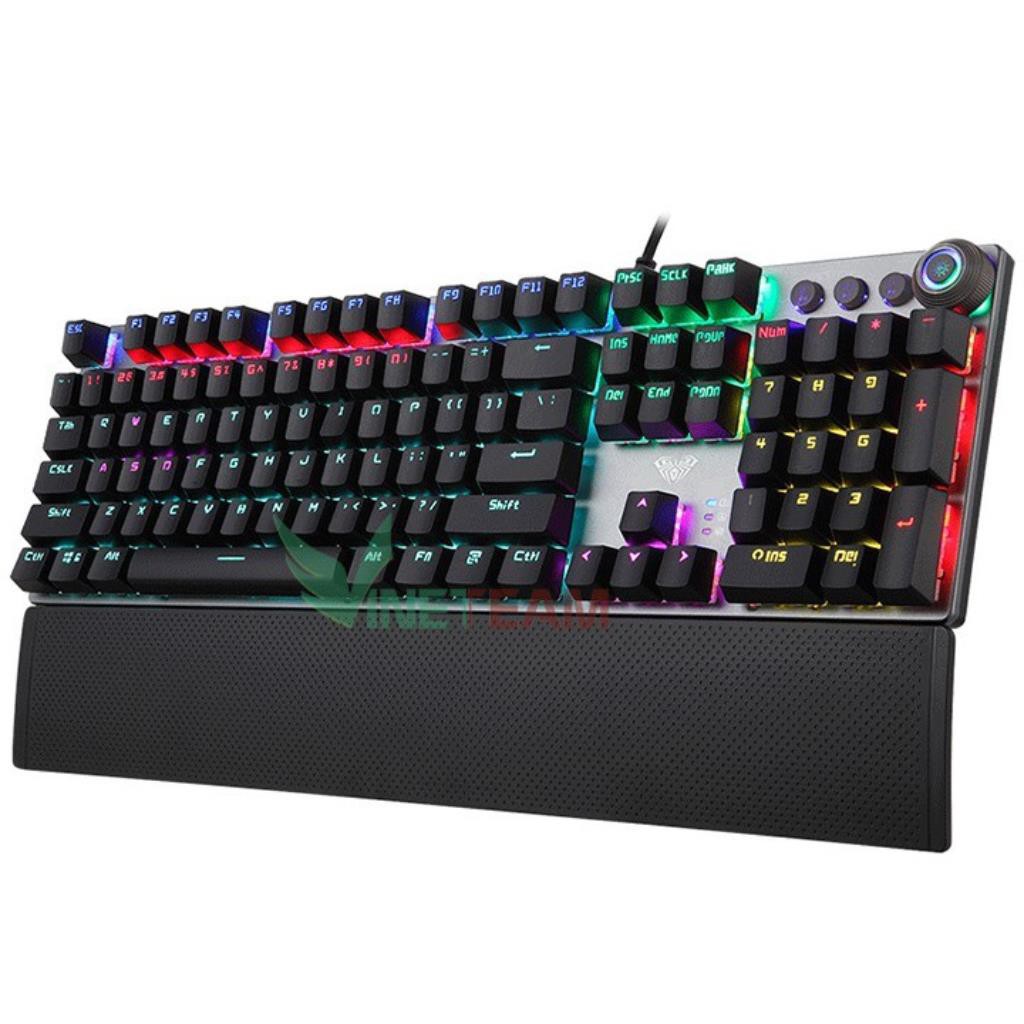 🌟 Bàn phím cơ cao cấp Aula F2058 - Blue Switch  với 20 chế độ led Rainbow Backlight 🌈Xgaming store  -dc4114