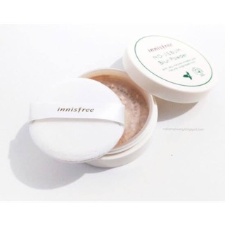 Phấn phủ bột kiềm dầu có màu Innisfree No Sebum Blur Powder