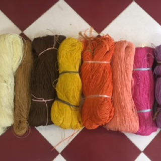 Sợi cói giấy làm nón,túi xách handmade