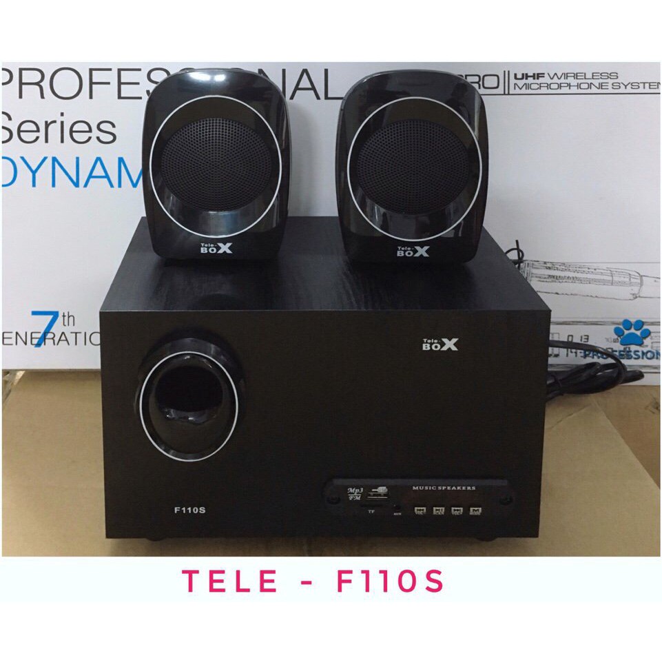 Loa Vi Tính TeleBox F110S - Âm thanh trung thực (mới)