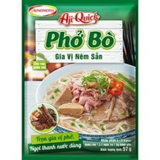 Gia vị nêm sẵn Phở bò Aji Quick 57g