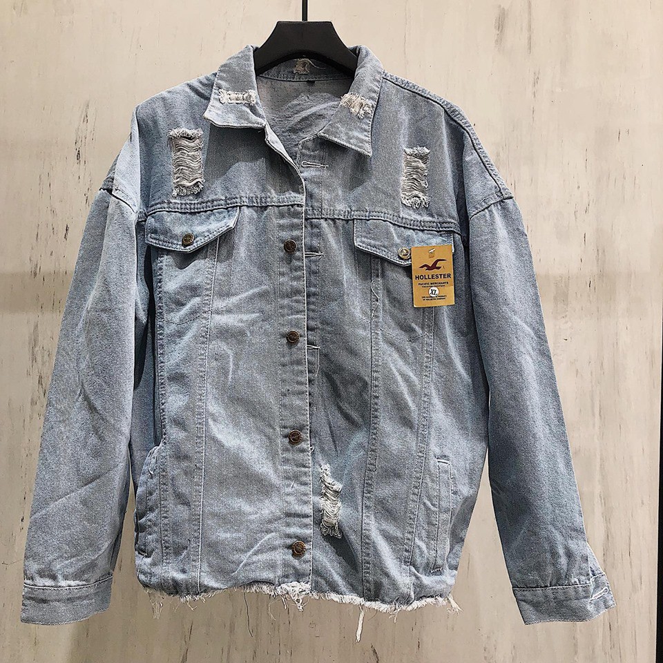 Áo Khoác Jean (Denim Jacket) Nam Nữ YAYSHOP cá tính cực ngầu - UNISEX