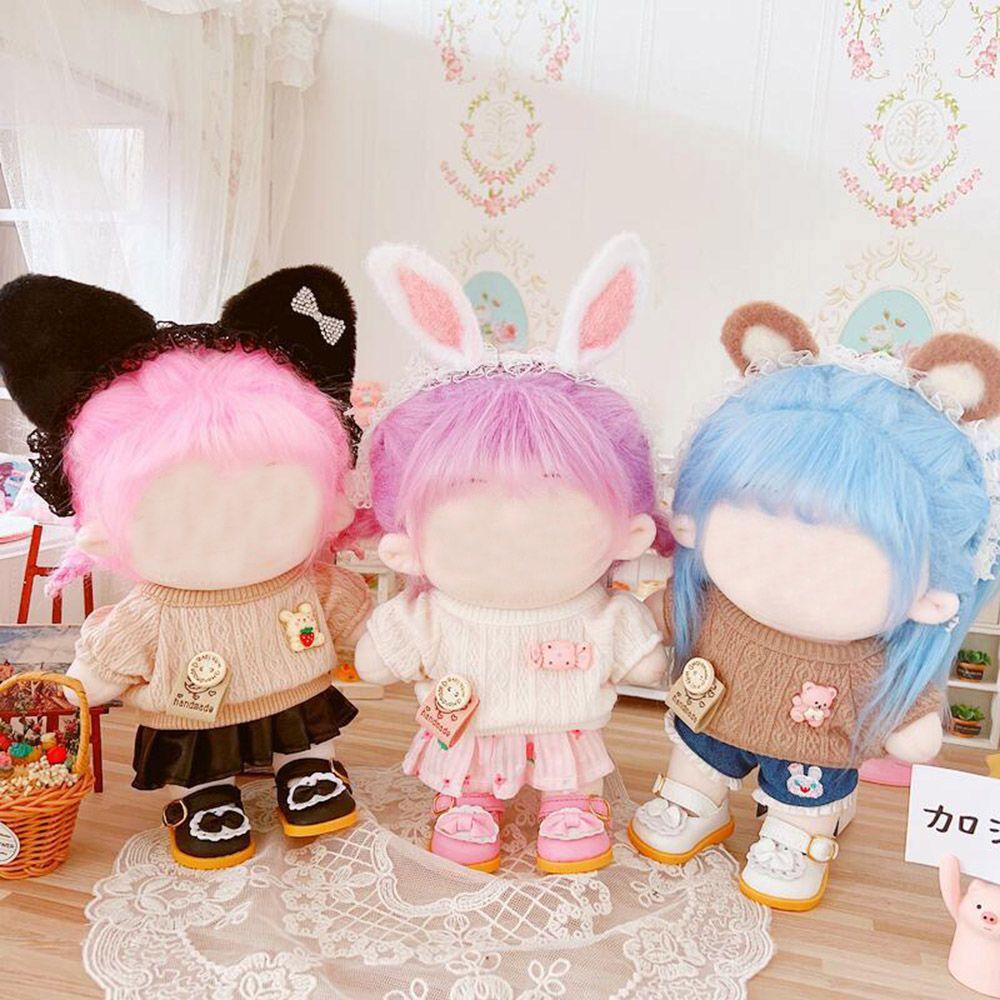 Trang Phục Mini Họa Tiết Động Vật Màu Sắc Cầu Vồng Dành Cho Búp Bê