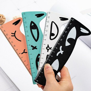 Thước Mèo Gỗ cute 15cm