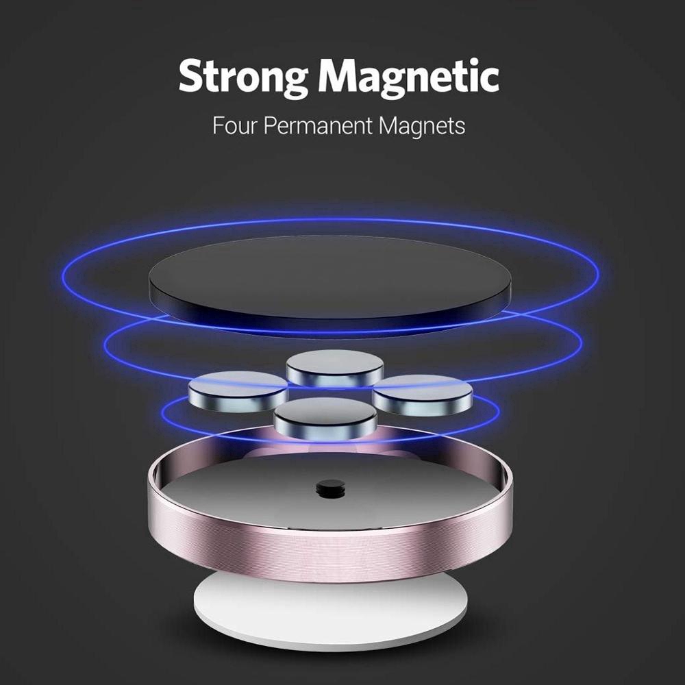 360 Magnetic Car Phone Holder Stand In Car for xiaomi Magnet Mount Cell Mobile Phone Wall Nightstand Support GPS