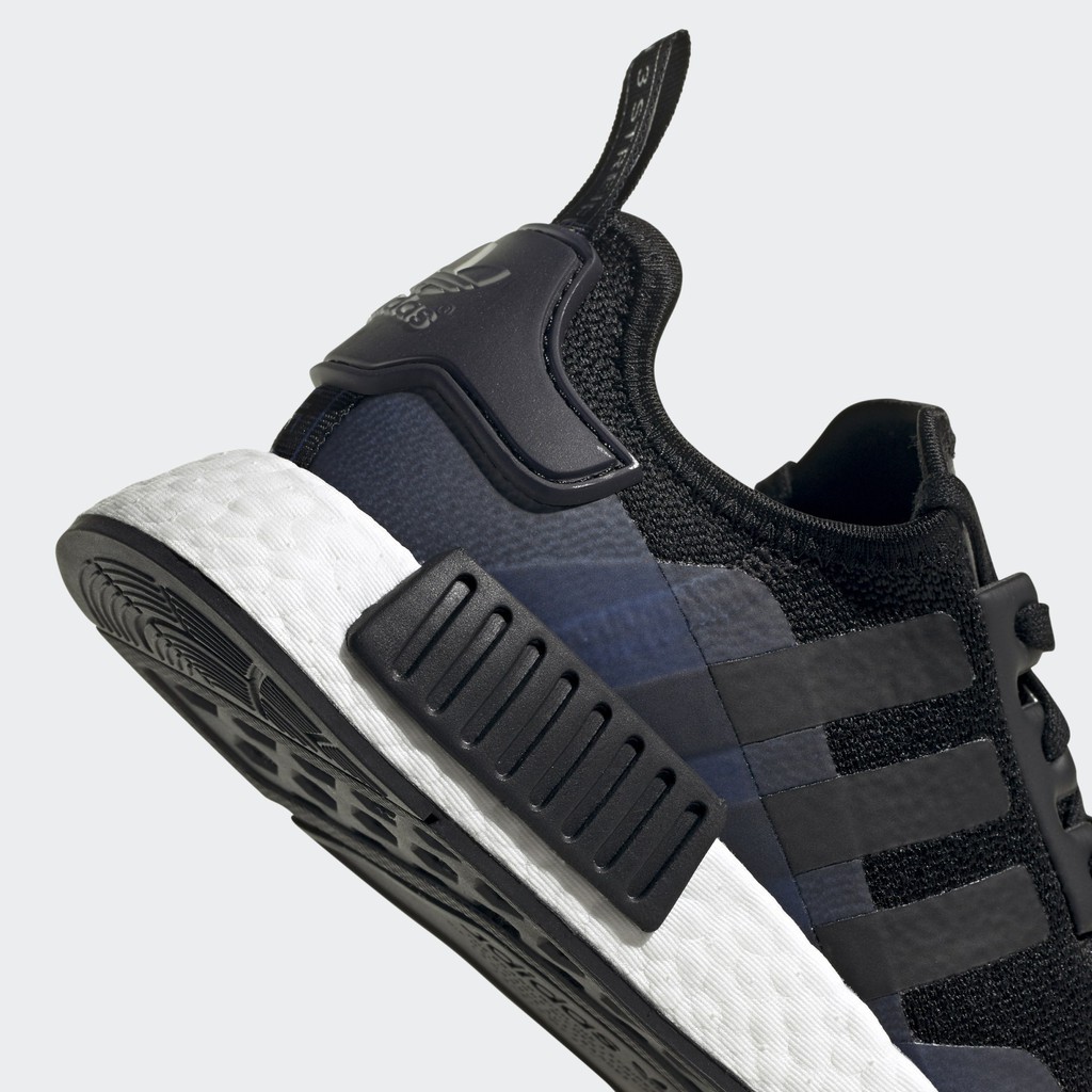 [Adidas giày]Giày Sneaker Thời Trang Nữ Adidas NMD R1  Đen Xanh EG7924 - Hàng Chính Hãng - Bounty Sn ?