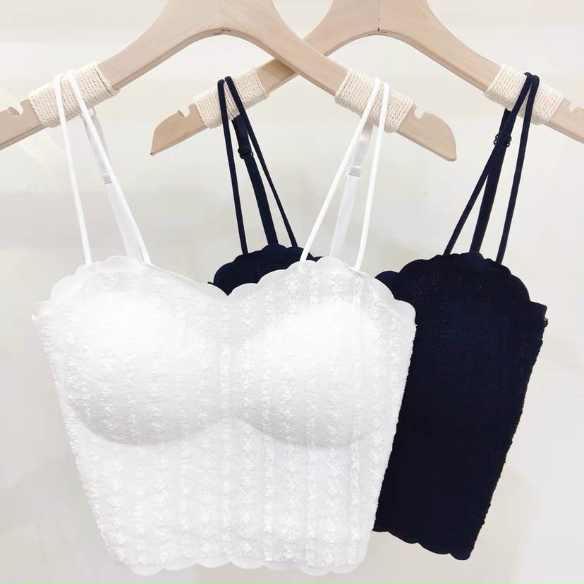 Áo Hai Dây Không Đường May Bra - shopxinhxinh365