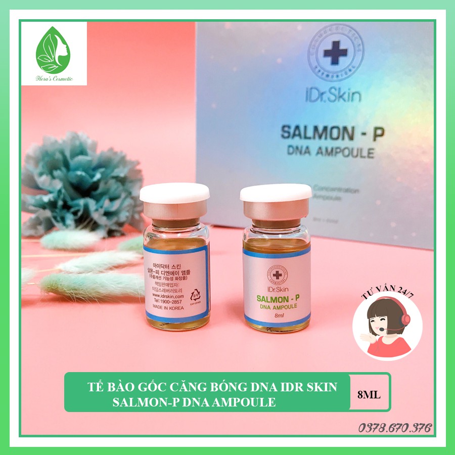 Tế bào gốc DNA cá hồi Idr skin_salmon PDNA Ampoule giúp căng bóng,trẻ hóa da