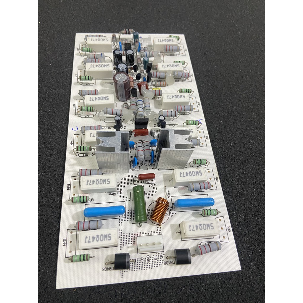 Mạch công suất 24 sò nhôm 3u công suất lớn