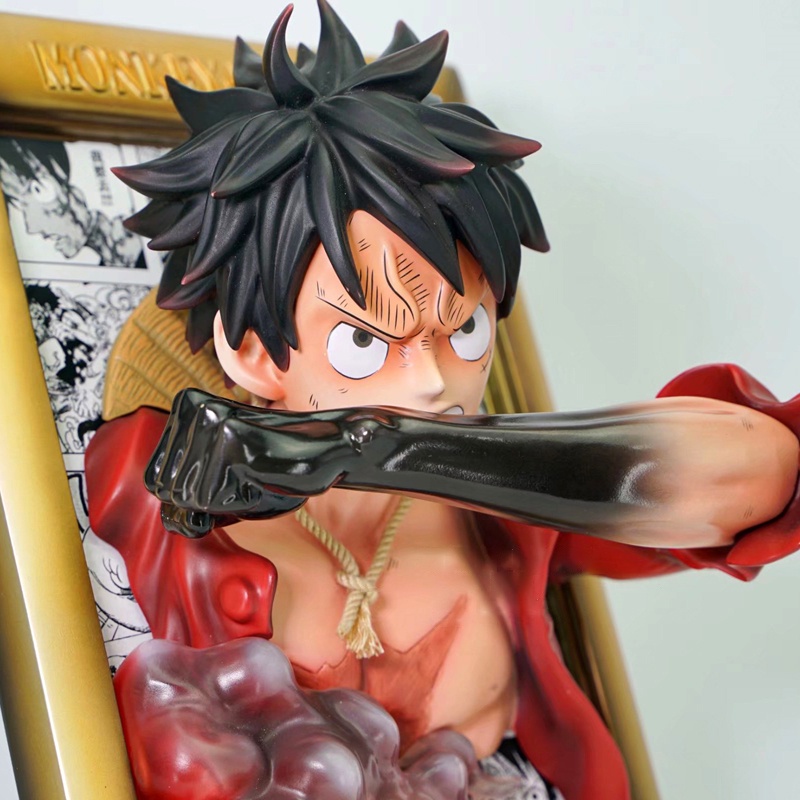 Mô hình tranh 3d luffy sabo luffy phiên bản đặc biệt ( one piece )