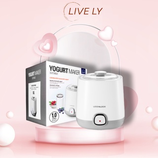 Máy làm sữa chua lock&lock hệ thống đèn led 1000ml nhỏ gọn