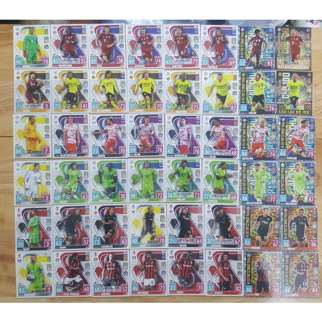 BST Album thẻ in Match Attax 2021/2022 Bundesliga