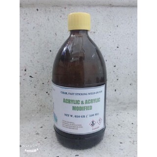 Keo lạnh dán mica Acrylic weld.1 dán mica dài loan trong suốt (500ml)