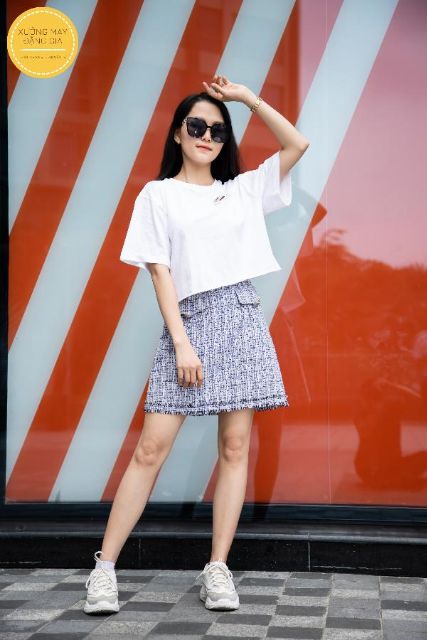 ÁO THUN CROPTOP CHẤT LIỆU COTTON