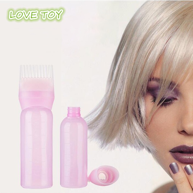 Bình rỗng đựng thuốc nhuộm tóc dung tích 120ml tiện dụng