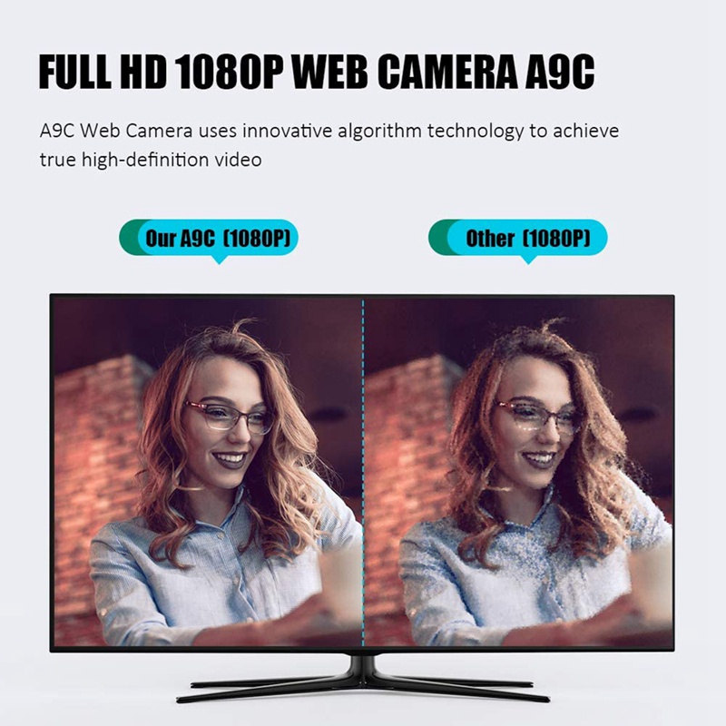 Webcam 1080P kèm mic cho PC Laptop Zoom Video | BigBuy360 - bigbuy360.vn