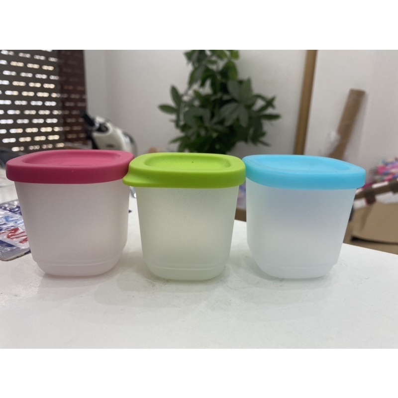 Hộp trữ mát 110ml, hộp nhỏ đựng đồ ăn dặm, sữa chua