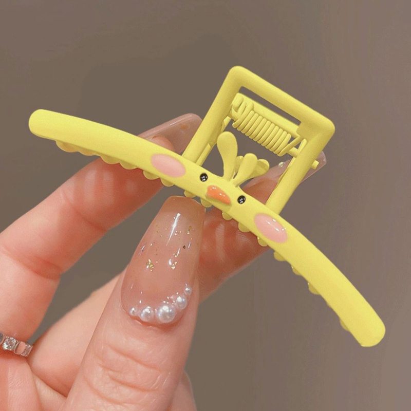 Kẹp Tóc Càng Cua Dài Bằng Hợp Kim Mỏng Hình Thú Dễ Thương Cho Nữ