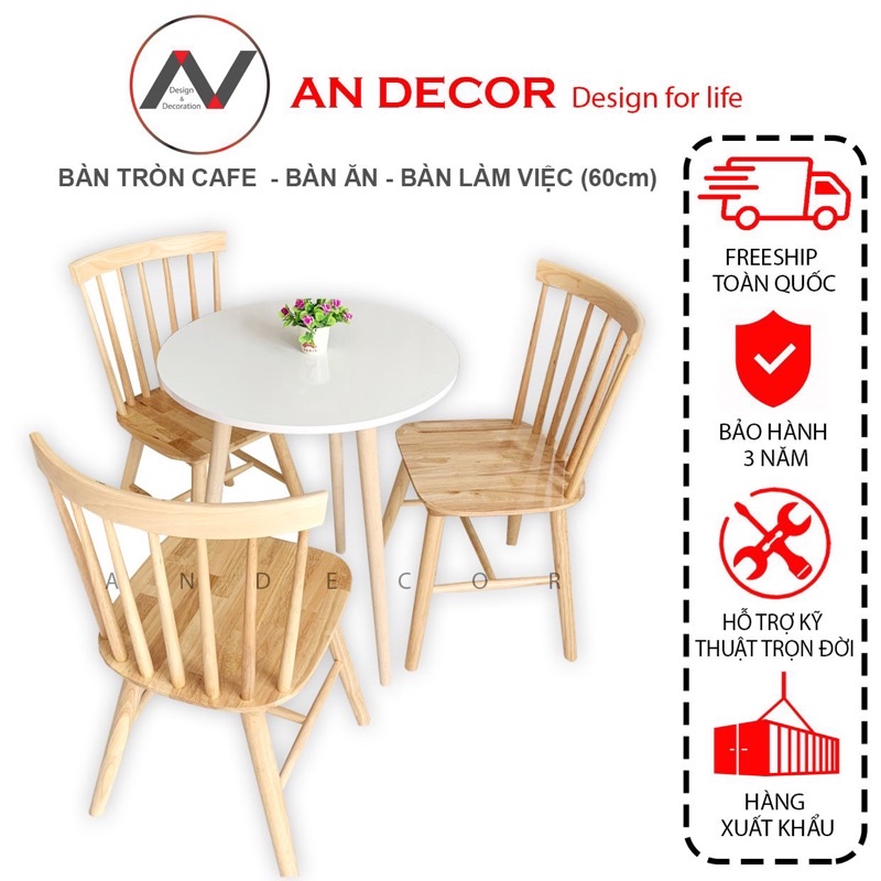 Bàn tròn - Bàn ăn - Bàn cafe - Hình ảnh ( video ) hàng thực tế- Xưởng Nội Thất Xuất Khẩu An Decor