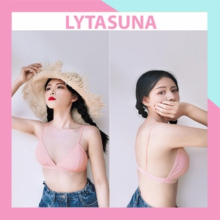 Áo Lót Bra Nữ Cotton Gân Tăm Đệm Mỏng Dây Mảnh Ôm Ngực Thoải Mái BR07