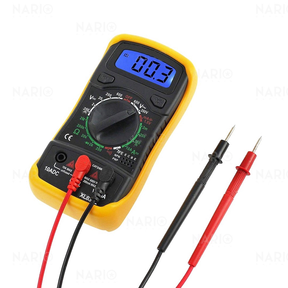 Đồng hồ đo điện áp Ac Dc Lcd Xl830L