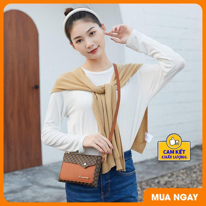 Ví nam, nữ thời trang đa năng cầm tay, đeo chéo tiện dụng màu sắc sang trọng sành điệu TN927